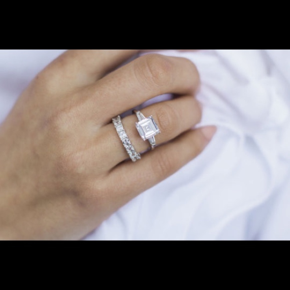 Everly Rings Asscher Cut “The Vera Ring"